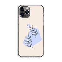 CaseCompany Leaf me if you can: iPhone 11 Pro Max Transparant Hoesje
