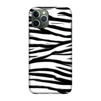 CaseCompany Zebra pattern: Volledig geprint iPhone 11 Pro Hoesje