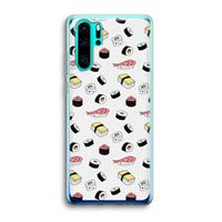 CaseCompany Sushi time: Huawei P30 Pro Transparant Hoesje