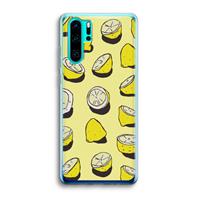 CaseCompany When Life Gives You Lemons...: Huawei P30 Pro Transparant Hoesje