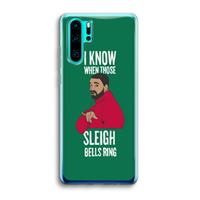 CaseCompany Sleigh Bells Ring: Huawei P30 Pro Transparant Hoesje