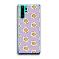 CaseCompany Bacon to my eggs #1: Huawei P30 Pro Transparant Hoesje