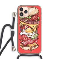 CaseCompany Diet Coke Please: iPhone 11 Pro Transparant Hoesje met koord