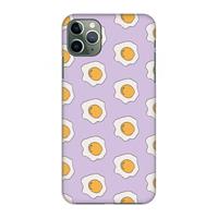 CaseCompany Bacon to my eggs #1: Volledig geprint iPhone 11 Pro Max Hoesje