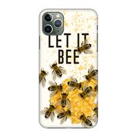 CaseCompany Let it bee: Volledig geprint iPhone 11 Pro Max Hoesje
