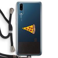 CaseCompany You Complete Me #1: Huawei P20 Transparant Hoesje met koord