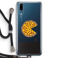 CaseCompany You Complete Me #2: Huawei P20 Transparant Hoesje met koord