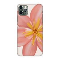CaseCompany Pink Ellila Flower: Volledig geprint iPhone 11 Pro Max Hoesje