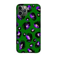 CaseCompany Green Cheetah: Volledig geprint iPhone 11 Pro Hoesje