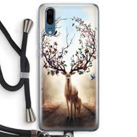 CaseCompany Seasons Change: Huawei P20 Transparant Hoesje met koord