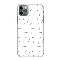CaseCompany Hipster stripes: Volledig geprint iPhone 11 Pro Max Hoesje