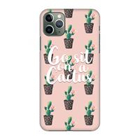 CaseCompany Cactus quote: Volledig geprint iPhone 11 Pro Max Hoesje