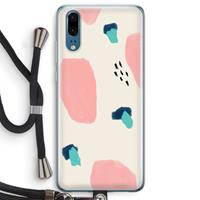 CaseCompany Monday Surprise: Huawei P20 Transparant Hoesje met koord