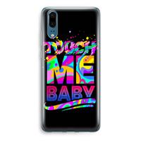 CaseCompany Touch Me: Huawei P20 Transparant Hoesje