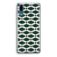 CaseCompany Moroccan tiles: Huawei P20 Transparant Hoesje