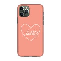 CaseCompany Best heart: Volledig geprint iPhone 11 Pro Hoesje