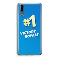 CaseCompany Victory Royale: Huawei P20 Transparant Hoesje