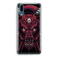 CaseCompany Hell Hound and Serpents: Huawei P20 Transparant Hoesje