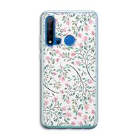 CaseCompany Sierlijke bloemen: Huawei P20 Lite (2019) Transparant Hoesje