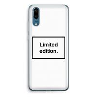 CaseCompany Limited edition: Huawei P20 Transparant Hoesje