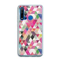 CaseCompany Gekleurde driehoekjes: Huawei P20 Lite (2019) Transparant Hoesje