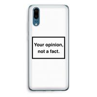 CaseCompany Your opinion: Huawei P20 Transparant Hoesje