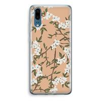 CaseCompany Blossoming spring: Huawei P20 Transparant Hoesje