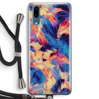 CaseCompany Tuesday Night: Huawei P20 Transparant Hoesje met koord