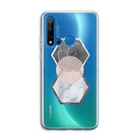 CaseCompany Creatieve toets: Huawei P20 Lite (2019) Transparant Hoesje