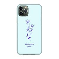 CaseCompany Bloom with grace: Volledig geprint iPhone 11 Pro Hoesje