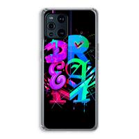 CaseCompany Dream: Oppo Find X3 Transparant Hoesje
