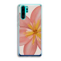 CaseCompany Pink Ellila Flower: Huawei P30 Pro Transparant Hoesje