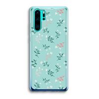 CaseCompany Small white flowers: Huawei P30 Pro Transparant Hoesje