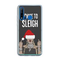 CaseCompany Came To Sleigh: Huawei P20 Lite (2019) Transparant Hoesje