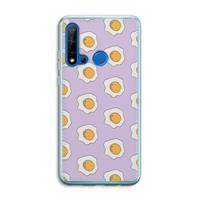 CaseCompany Bacon to my eggs #1: Huawei P20 Lite (2019) Transparant Hoesje