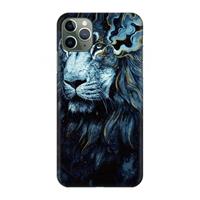 CaseCompany Darkness Lion: Volledig geprint iPhone 11 Pro Max Hoesje