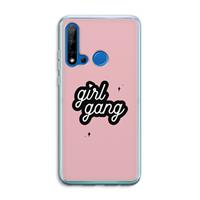CaseCompany Girl Gang: Huawei P20 Lite (2019) Transparant Hoesje