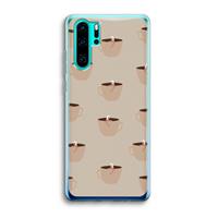 CaseCompany Morning coffee: Huawei P30 Pro Transparant Hoesje