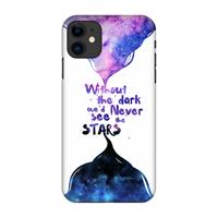 CaseCompany Stars quote: Volledig geprint iPhone 11 Hoesje