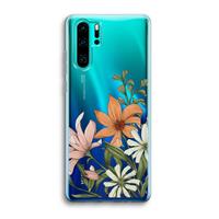 CaseCompany Floral bouquet: Huawei P30 Pro Transparant Hoesje