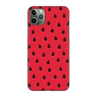 CaseCompany Watermelon: Volledig geprint iPhone 11 Pro Max Hoesje