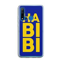 CaseCompany Habibi Blue: Huawei P20 Lite (2019) Transparant Hoesje