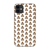 CaseCompany Poop emoji: Volledig geprint iPhone 11 Hoesje