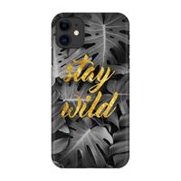 CaseCompany Stay wild: Volledig geprint iPhone 11 Hoesje