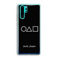 CaseCompany Squid Game: Huawei P30 Pro Transparant Hoesje