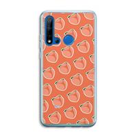 CaseCompany Just peachy: Huawei P20 Lite (2019) Transparant Hoesje