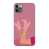 CaseCompany Pink boots: Volledig geprint iPhone 11 Pro Max Hoesje