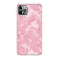 CaseCompany Abstract Painting Pink: Volledig geprint iPhone 11 Pro Max Hoesje