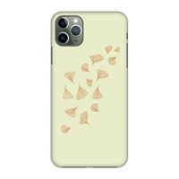 CaseCompany Falling Leaves: Volledig geprint iPhone 11 Pro Max Hoesje