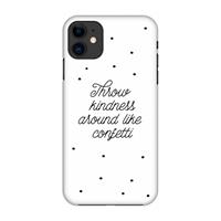 CaseCompany Confetti: Volledig geprint iPhone 11 Hoesje